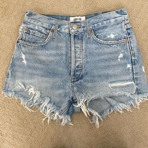 Agolde demin shorts